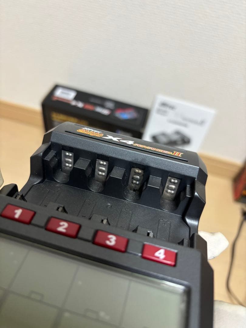 ミニ四駆　セッティング道具一式(充電器　モーターならし器　スピードチェッカー)