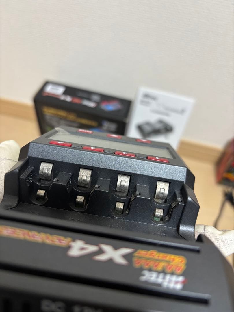 ミニ四駆　セッティング道具一式(充電器　モーターならし器　スピードチェッカー)