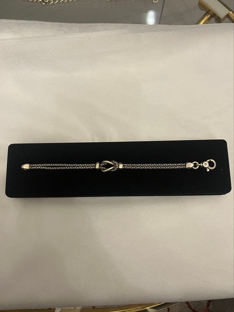 ティファニー ブレスレット センターノット/ダブルロープ シルバー925【中古】