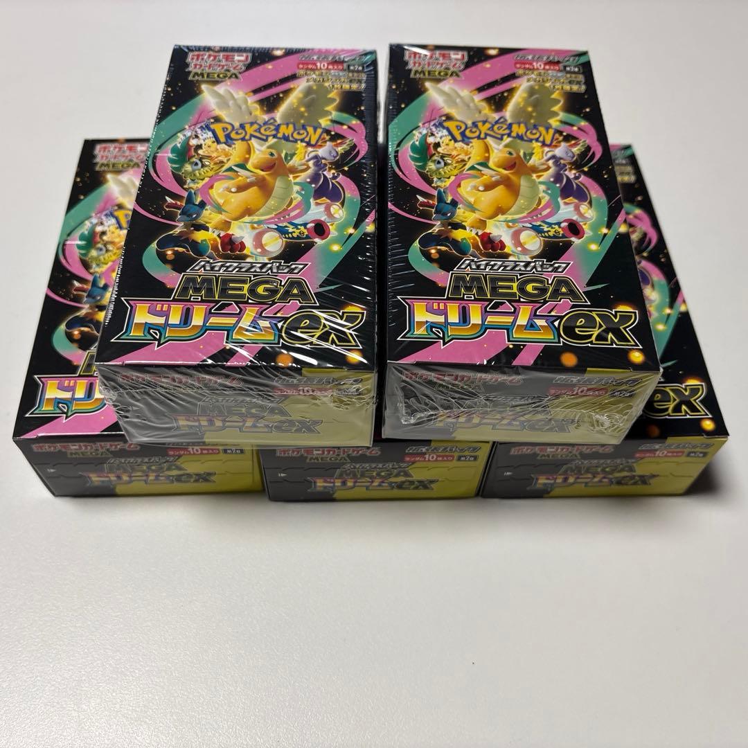 ポケモンカードゲーム　MEGA ドリーム ex　新品・未開封　シュリンク付き