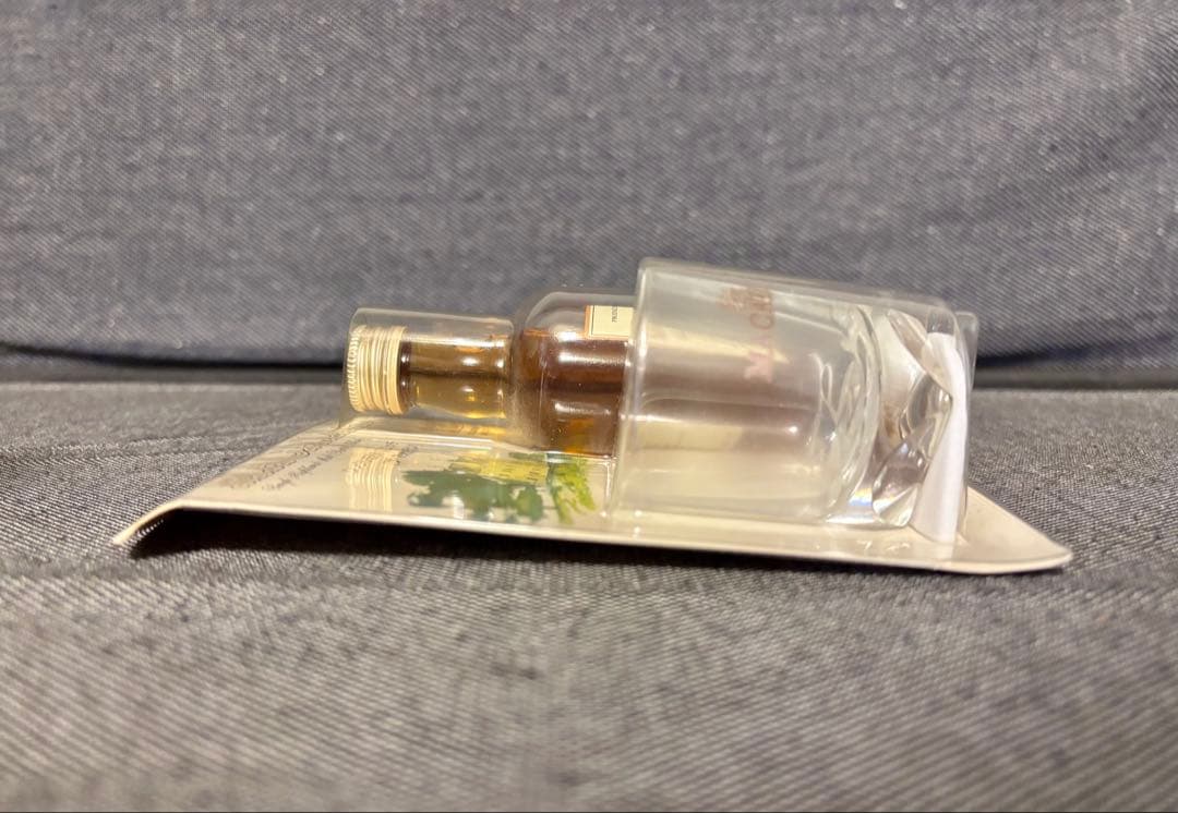 MACALLAN　マッカラン12年　ミニボトル　グラス・台紙付き　完全未開封