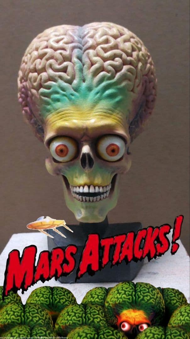 オリジナルプロップ・撮影・当時物★ マーズアタック！Mars Attacks!