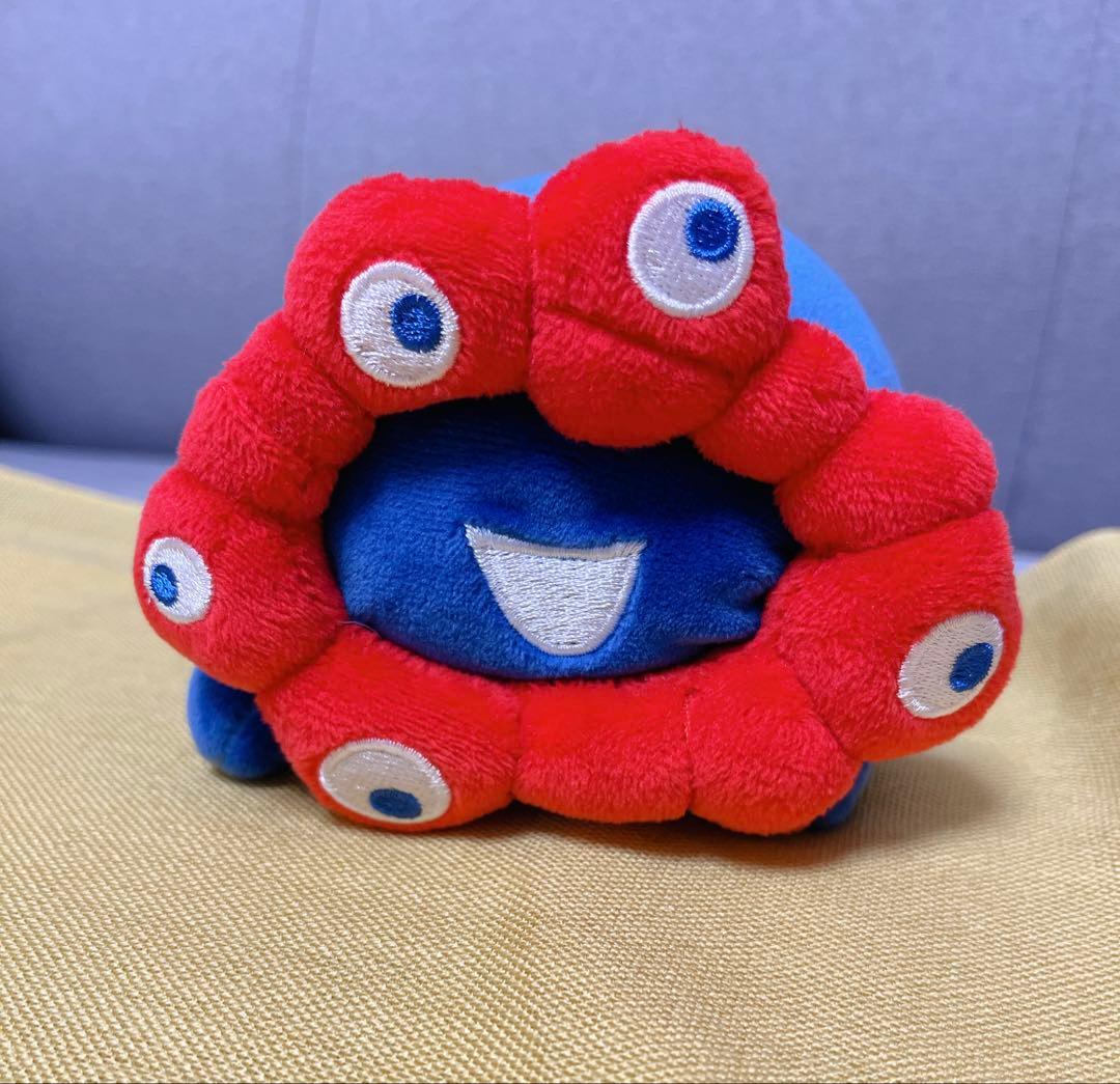 【新品未使用】大阪関西万博 ミャクミャクお手玉風ぬいぐるみS & もっちり横