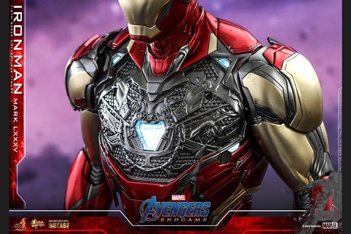 トイサピエンスマスターピース アイアンマンマーク85 エンドゲーム ヘッド交換済