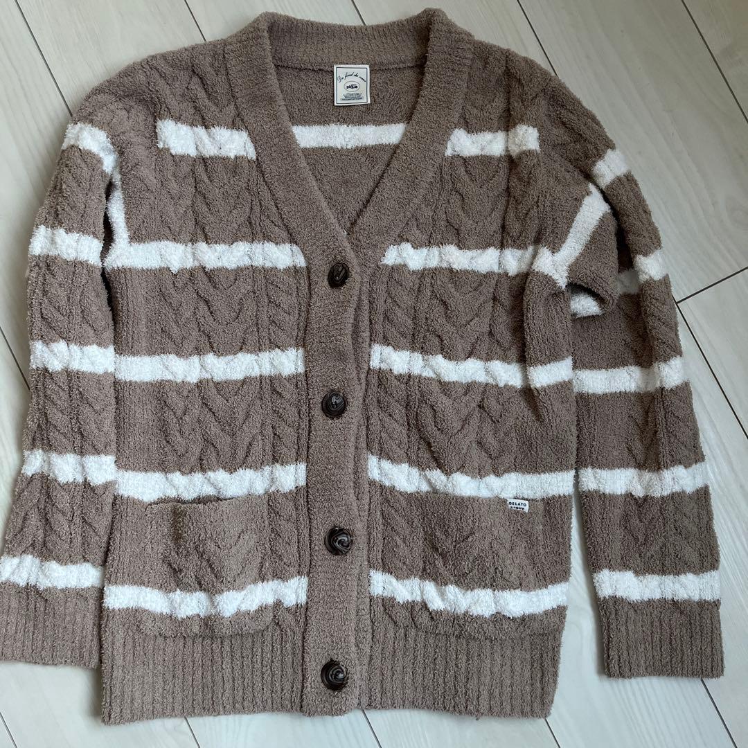 h*o様 ジェラートピケ　ルームウェア　ベージュ　上下セット