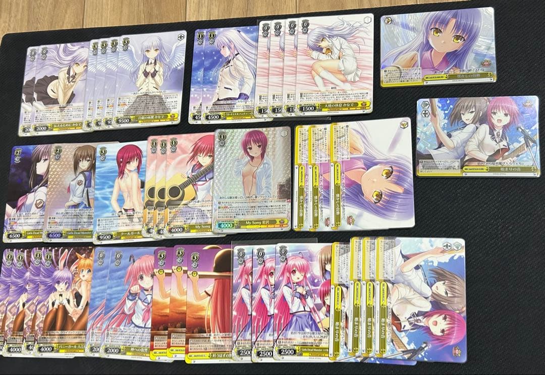 ヴァイスシュヴァルツ　key デッキ　エンジェルビーツ　デッキパーツ付き