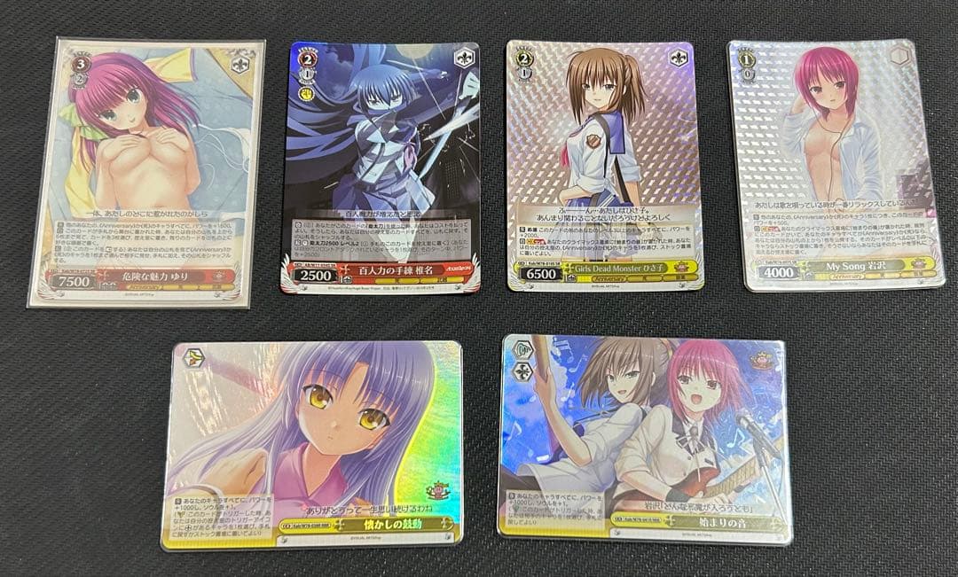 ヴァイスシュヴァルツ　key デッキ　エンジェルビーツ　デッキパーツ付き