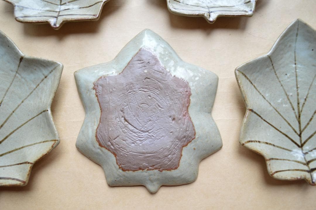 魯山人写　北大路魯山人 瀬戸 楓平向 五人