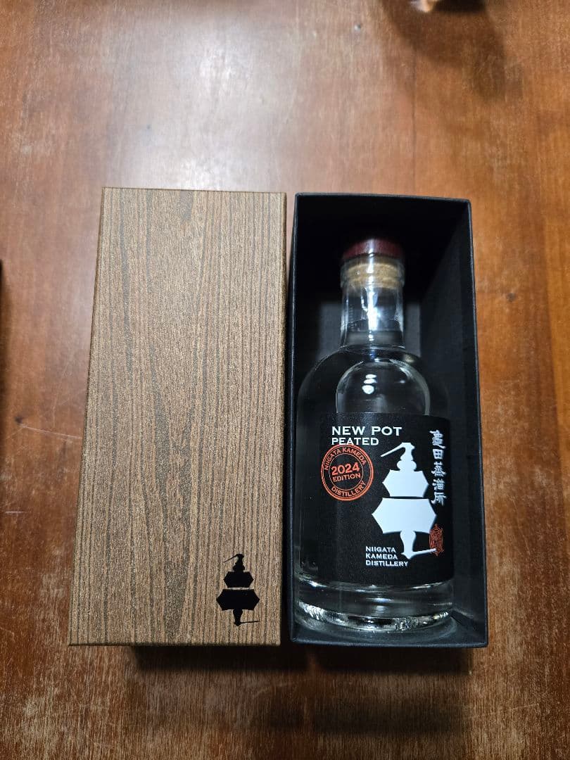 【ギフトボックス付】新潟亀田蒸溜所「ニューポットPeated」2023 2024