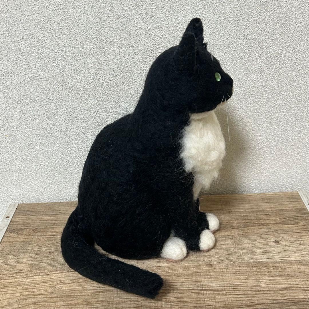 羊毛フェルト 猫