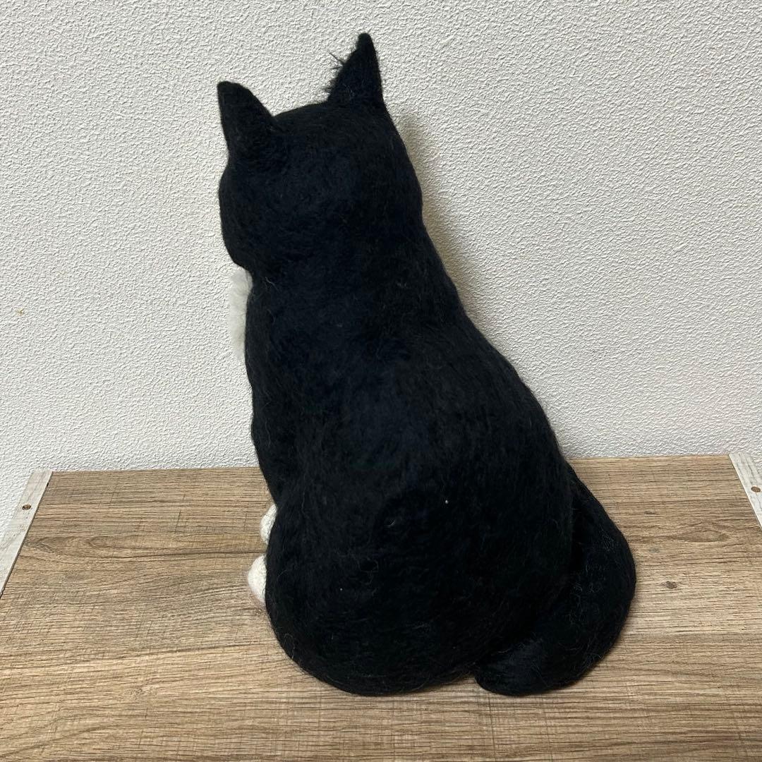 羊毛フェルト 猫