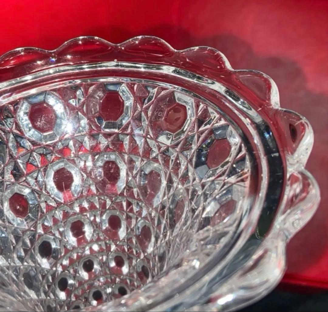 バカラ ディアマンピエーリー ブロンズ装飾 アンティーク 花器