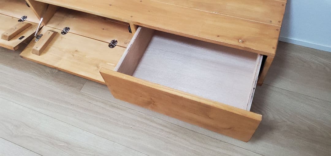 無垢材　テレビボード　幅200cm