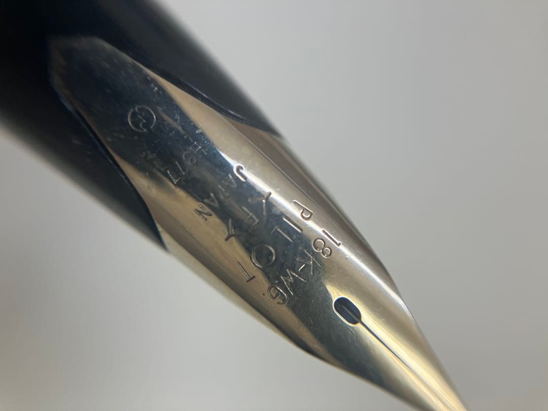 PILOT ペン先18K-WG 万年筆　スターリングシルバー