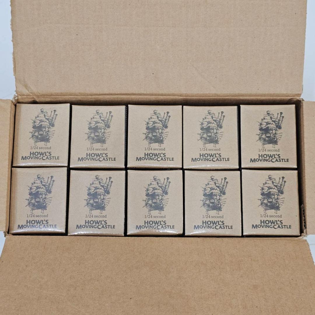 【全て未開封】ハウルの動く城透明フィルムキューブ 1/24second 50個