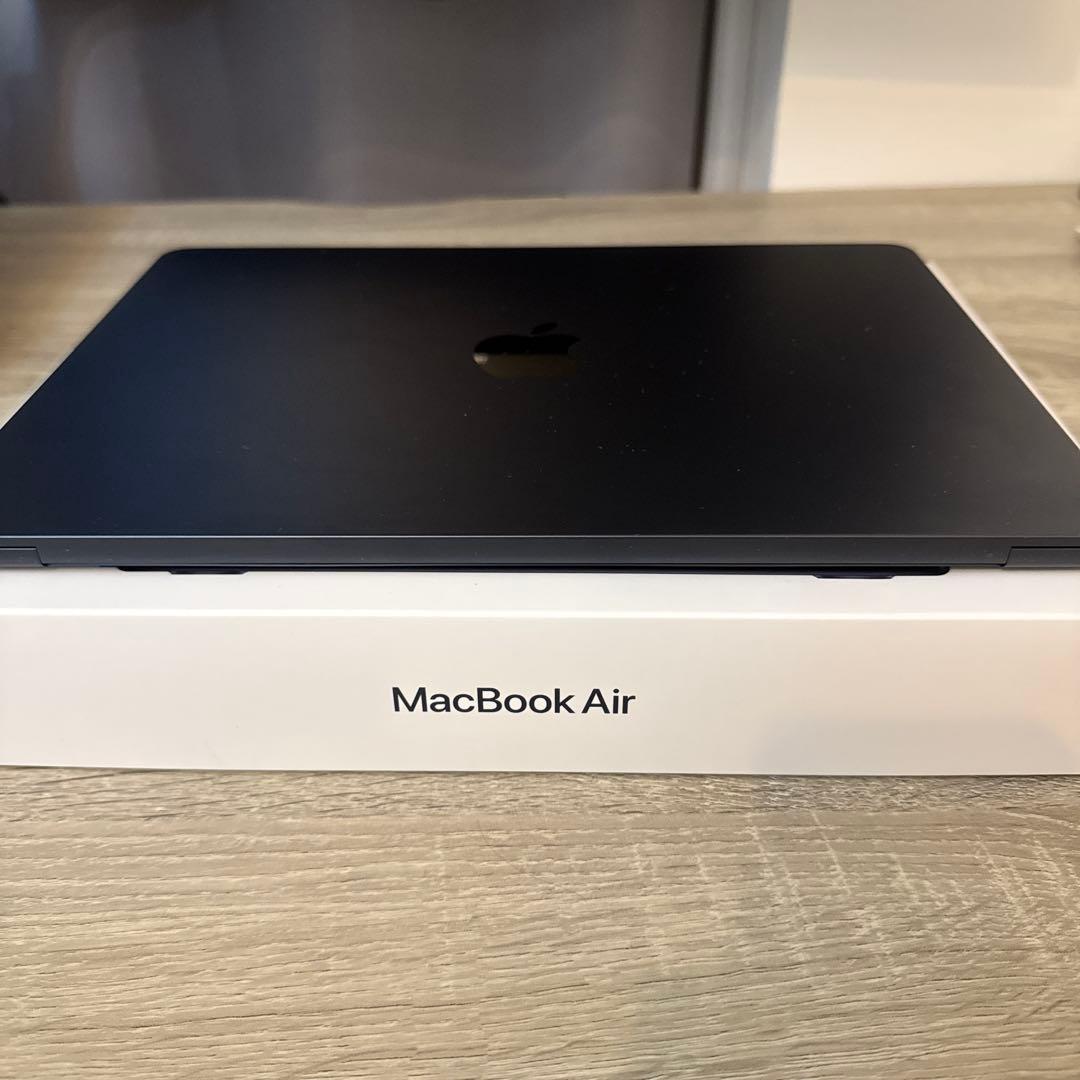 M2 MacBook Air, ミッドナイト, 8GB, 256GB, US配列