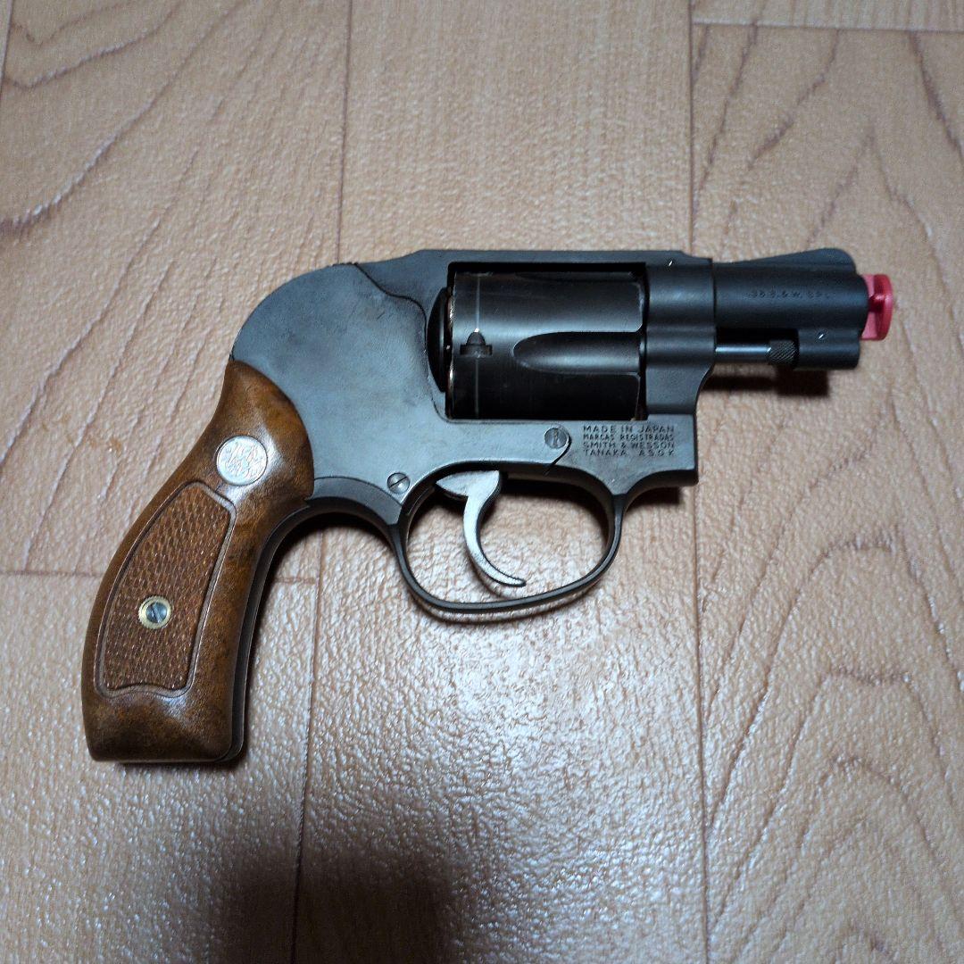 タナカワークス S&W M49 ボディーガード2インチ HW ラバーグリップ付き