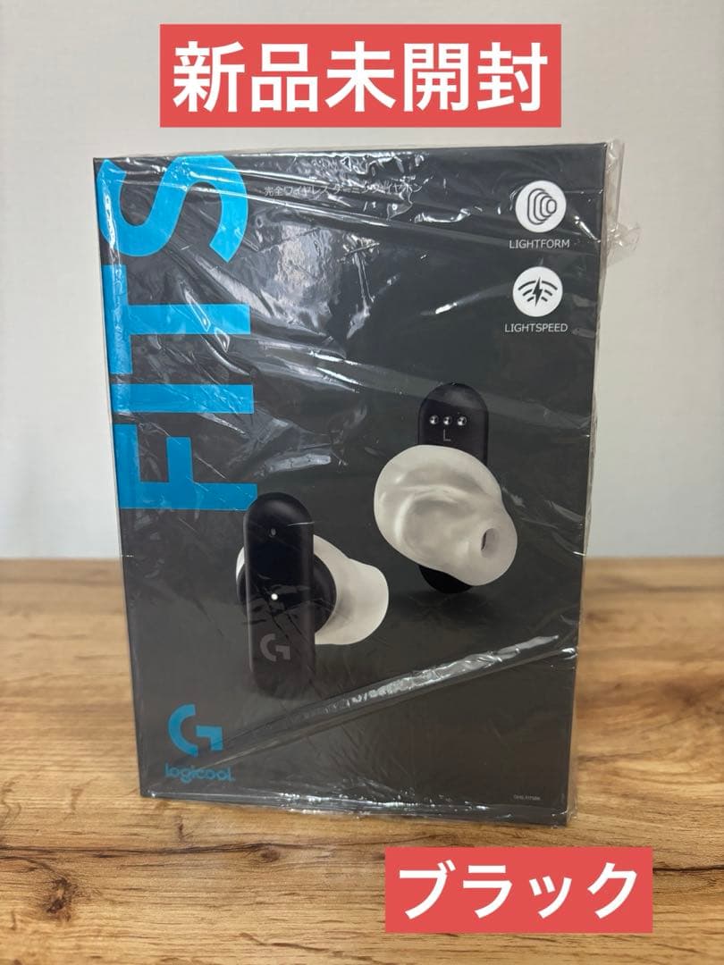 ロジクール G FITS ブラック ワイヤレスゲーミングイヤホン