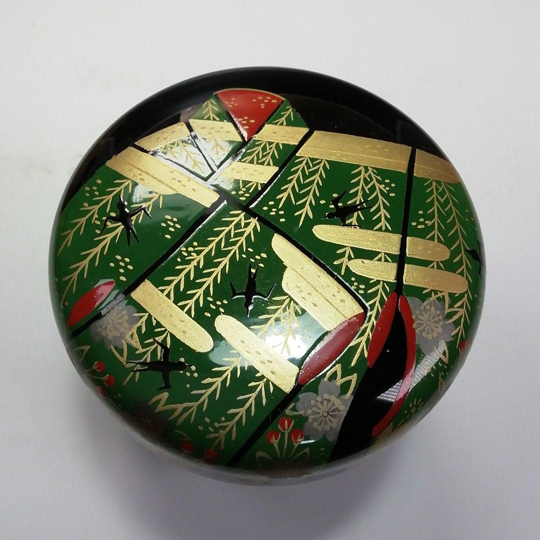 Ｓ６０５　棗　『即中斎好　誰ヶ袖蒔絵』『四季棗』『塗師　中村湖彩作』共箱　茶道具