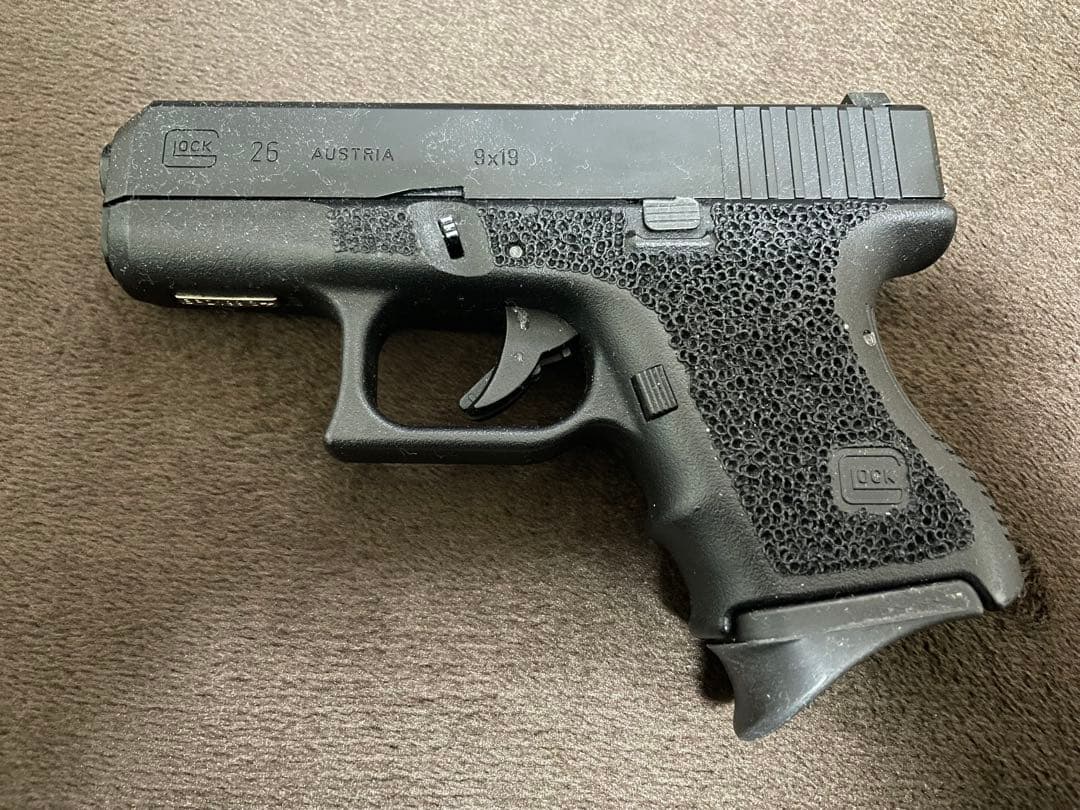 東京マルイ グロック26 ガスブローバック ステッピング加工