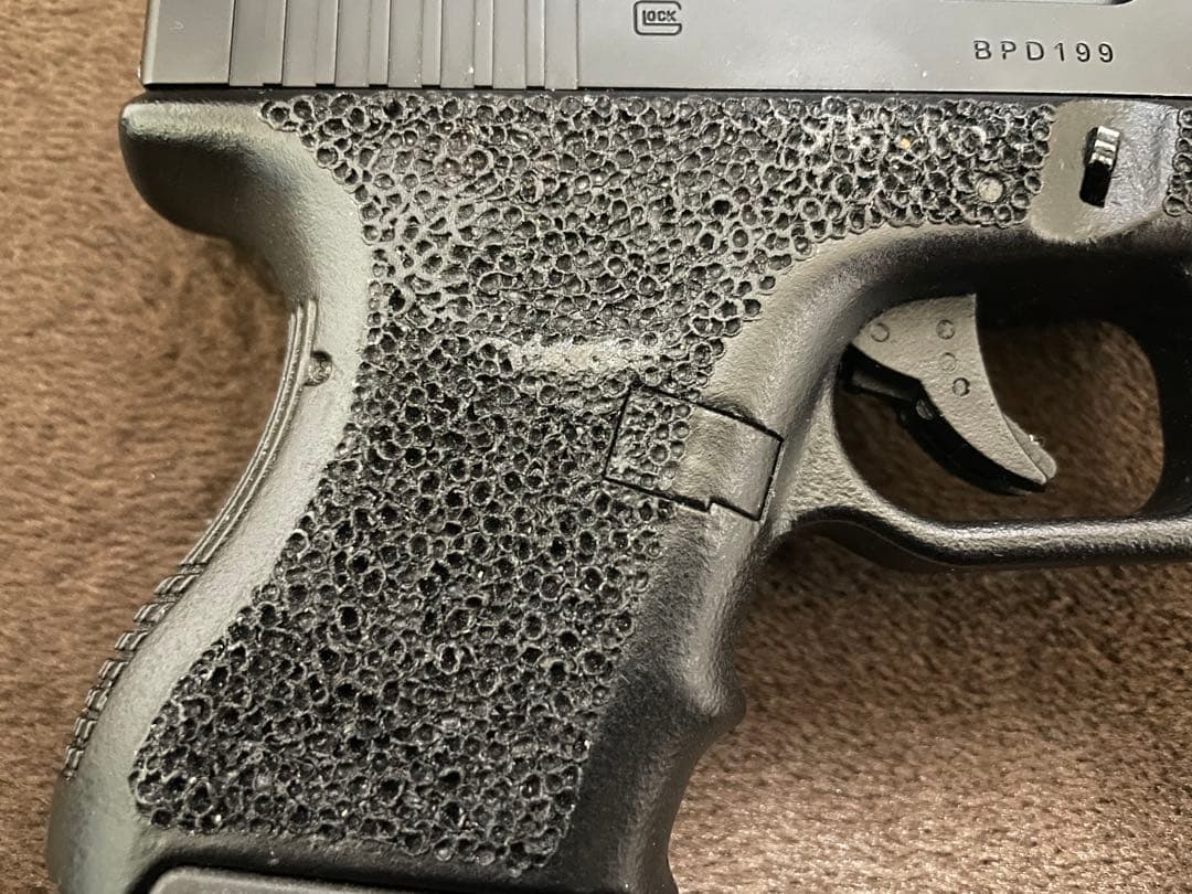 東京マルイ グロック26 ガスブローバック ステッピング加工