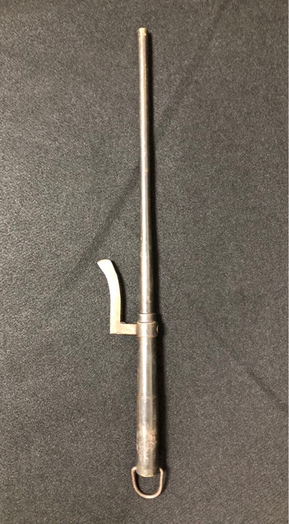 十手　捕具　銅地　約45㎝　武具　時代　骨董　古美術　25LA