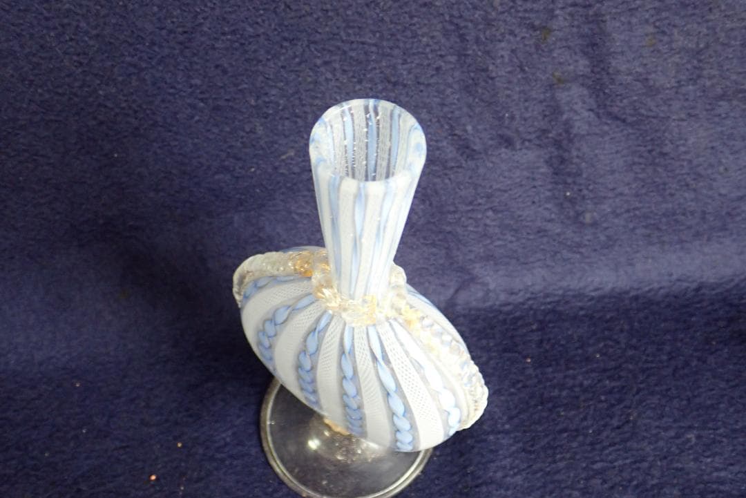 HD4520ガラス器６ ベネチアングラス 一輪挿し