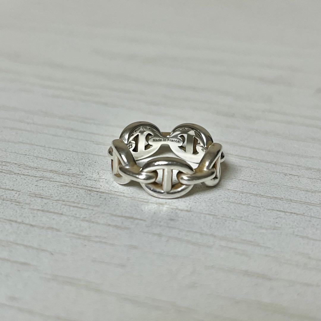 HERMES リング シェーヌダンクル アンシェネ PM 46