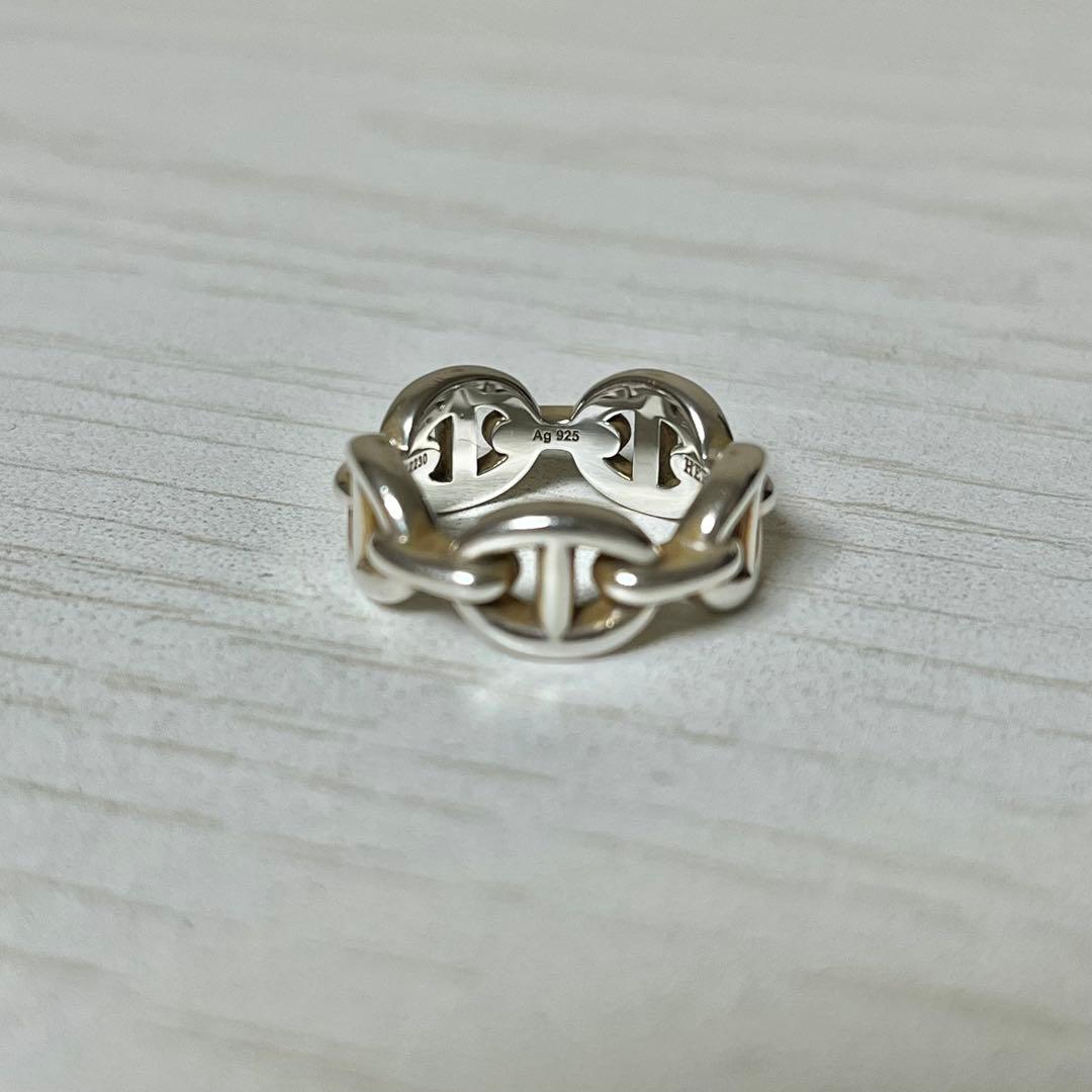 HERMES リング シェーヌダンクル アンシェネ PM 46