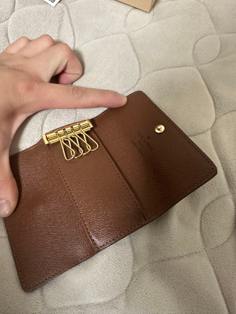 LOUIS VUITTON キーケース ダークブラウン