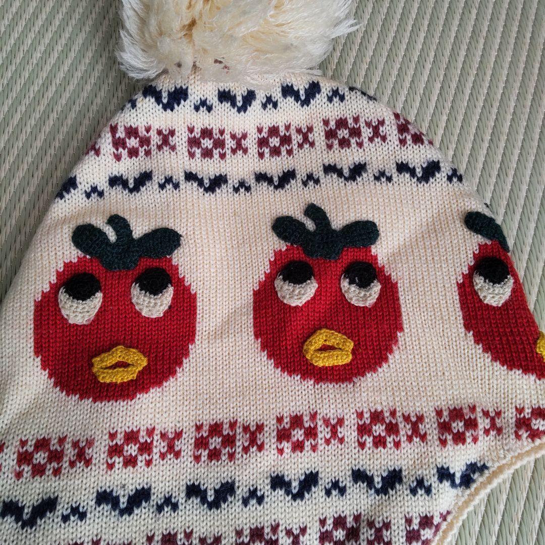 ヒステリックグラマー トマトバード ニット帽 美品