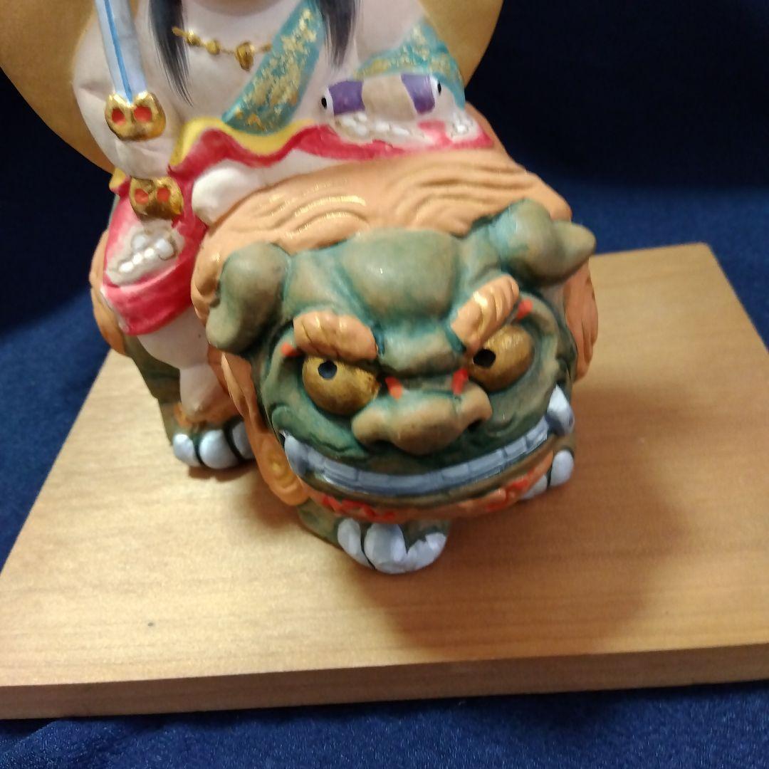 伝統工芸　博多人形　普賢菩薩