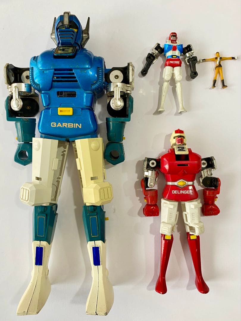 闘志ゴーディアンGARBIN & DELINGER キャラクター玩具セット