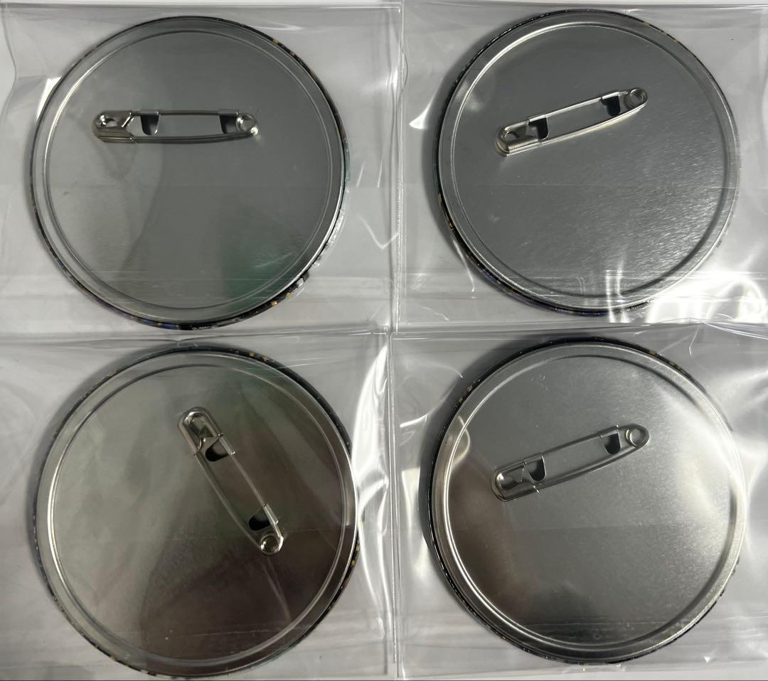 鬼滅の刃 コレクション缶バッジ 第4弾 実弥 原作 4個セット