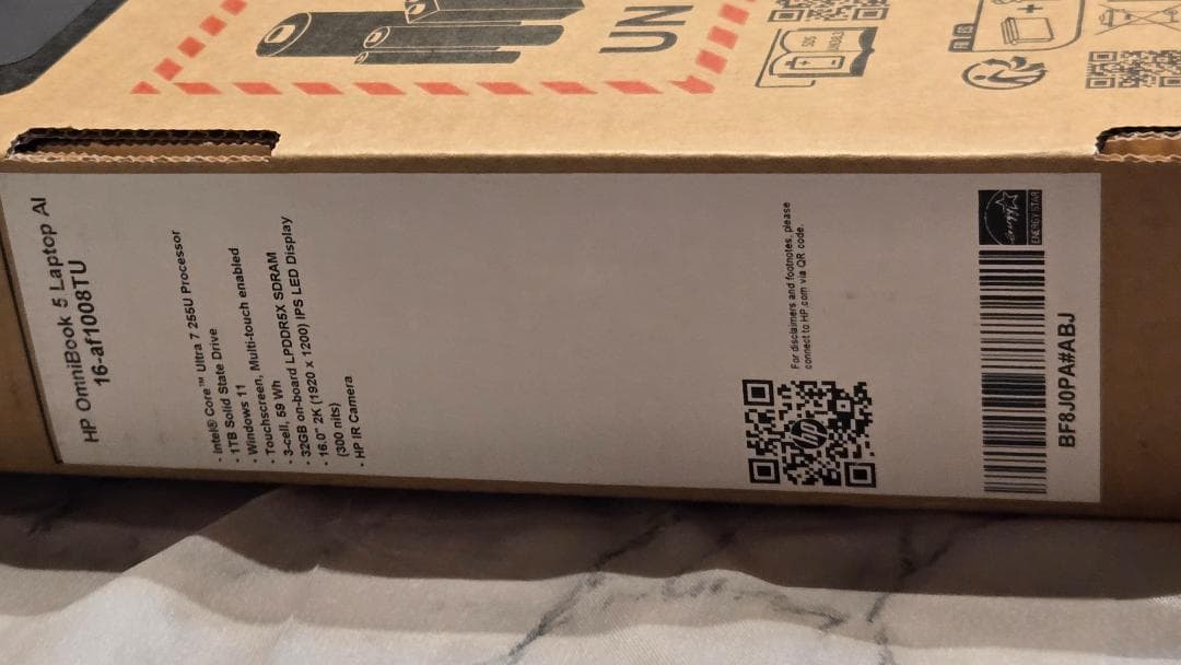 Windowsノート本体 HP OmniBook 5 16-af1008TU