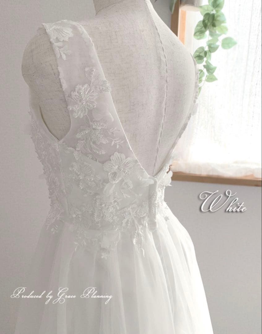 ホワイトウェディングドレス Grace Planning