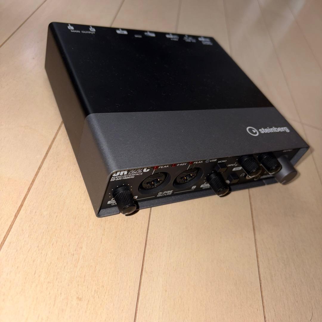 【値下げ交渉可】Steinberg UR22C オーディオインターフェイス