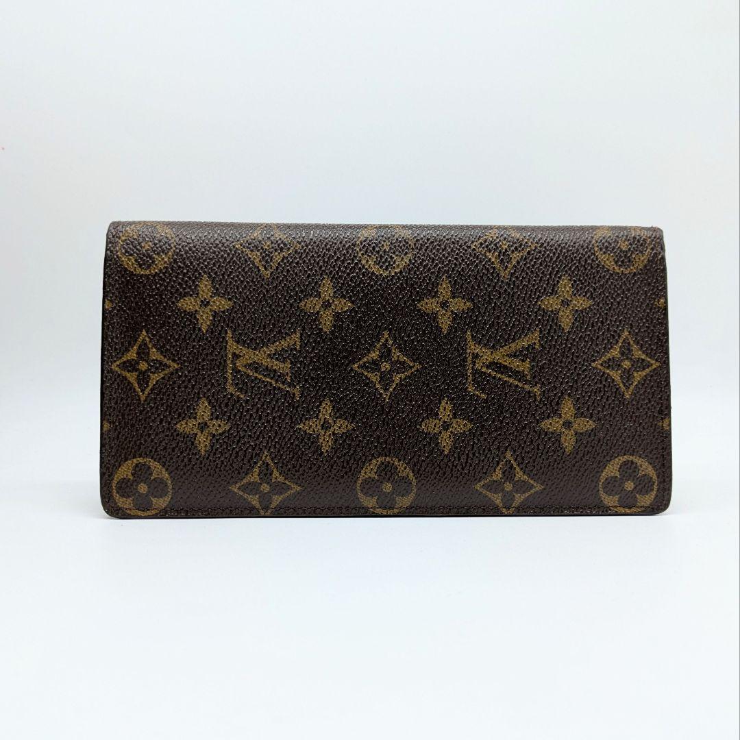 【現行モデル】ポルトフォイユ・ブラザ モノグラム 長財布 小銭入れ ルイヴィトン