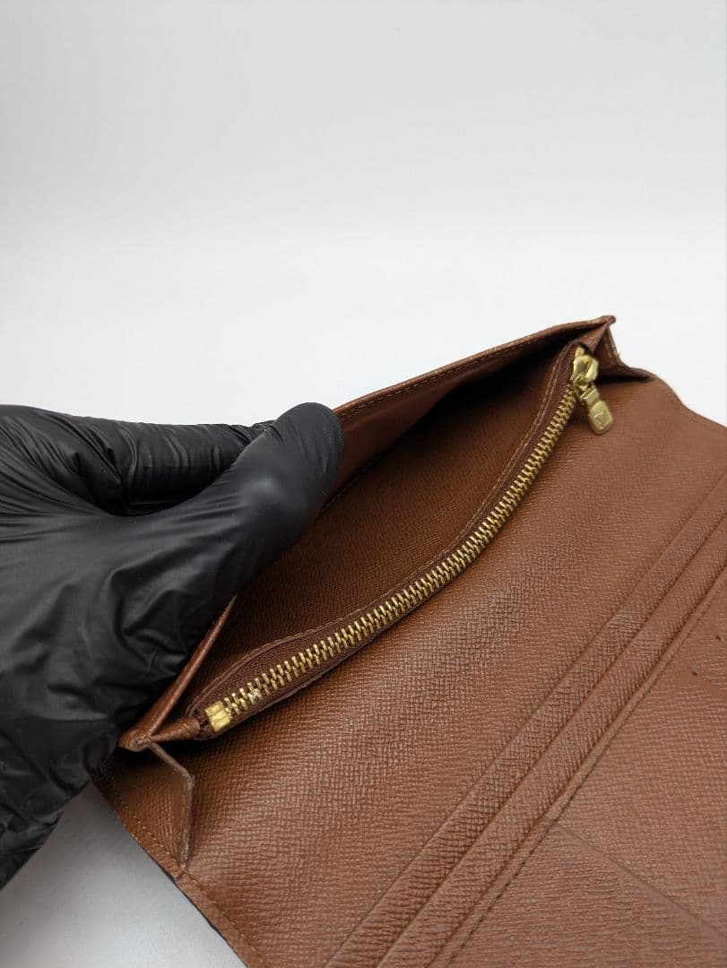 【現行モデル】ポルトフォイユ・ブラザ モノグラム 長財布 小銭入れ ルイヴィトン