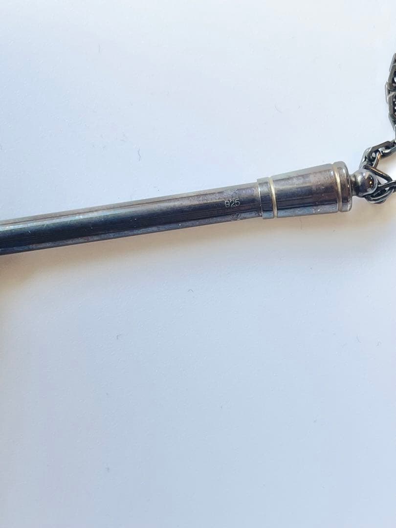 【希少/2本セット】エルメス シルバー925 ボールペン チェーン付 箱付 廃盤