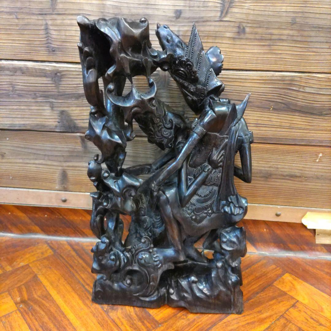 バリ・黒檀・オブジェ