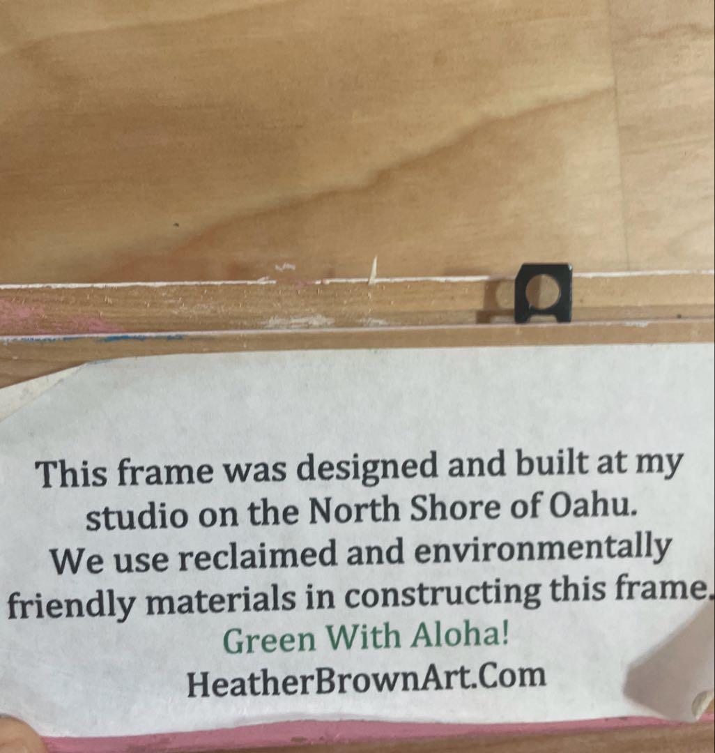 Heather Brown 額縁　Greenroom