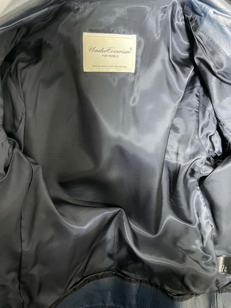 【定価17.6万円】Under Cover レザーダブルライダースジャケット