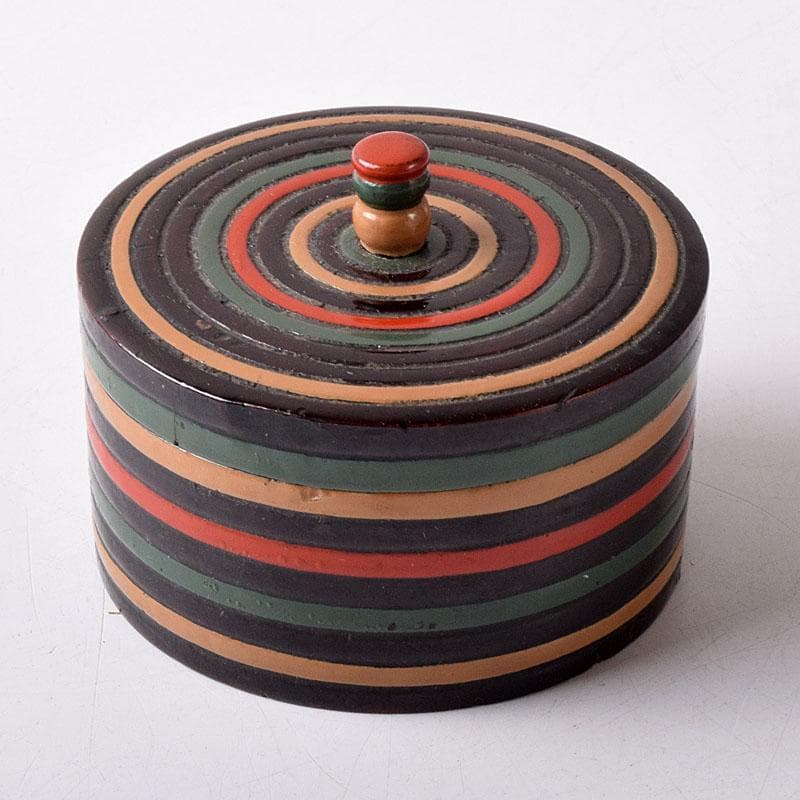 茶道具　漆塗　独楽塗　煙草壷　仕覆　書付箱　V　7680