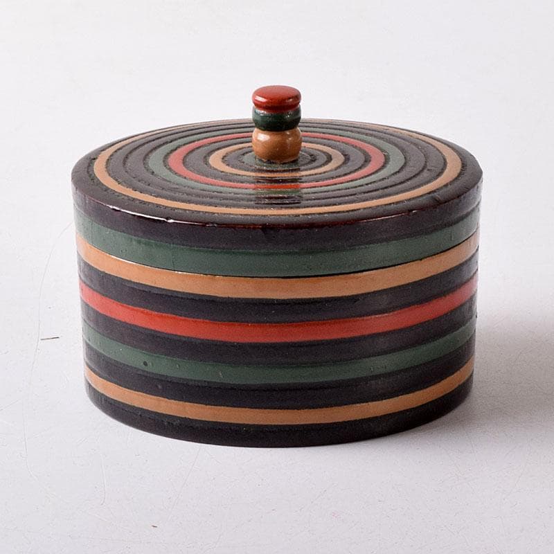 茶道具　漆塗　独楽塗　煙草壷　仕覆　書付箱　V　7680