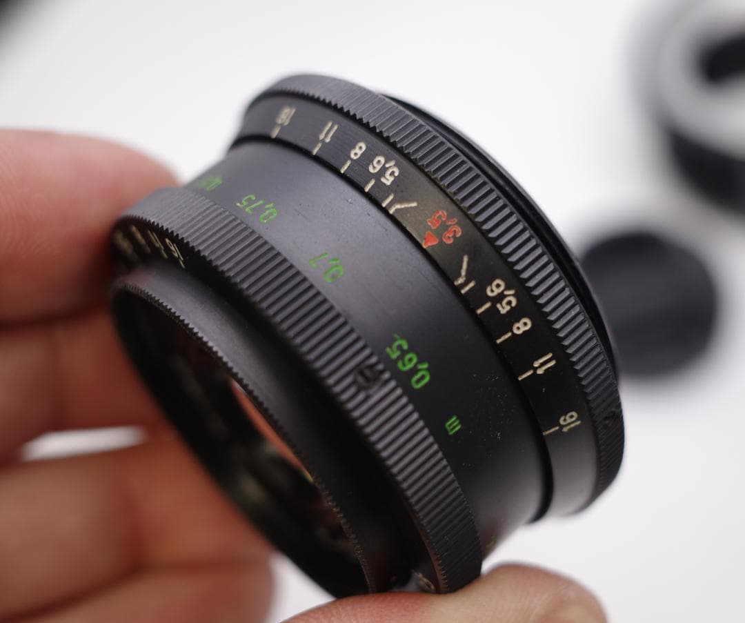 63　未使用　パンケーキ　インダスター50-2　50ｍｍF3.5アダプタ付