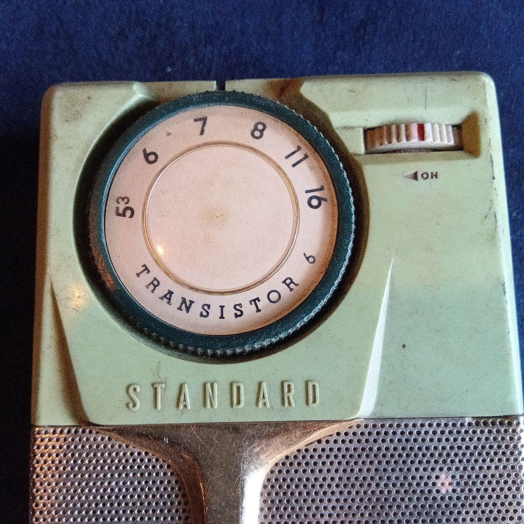ジャンク品　トランジスタ　ラジオ　レトロ　ヴィンテージ