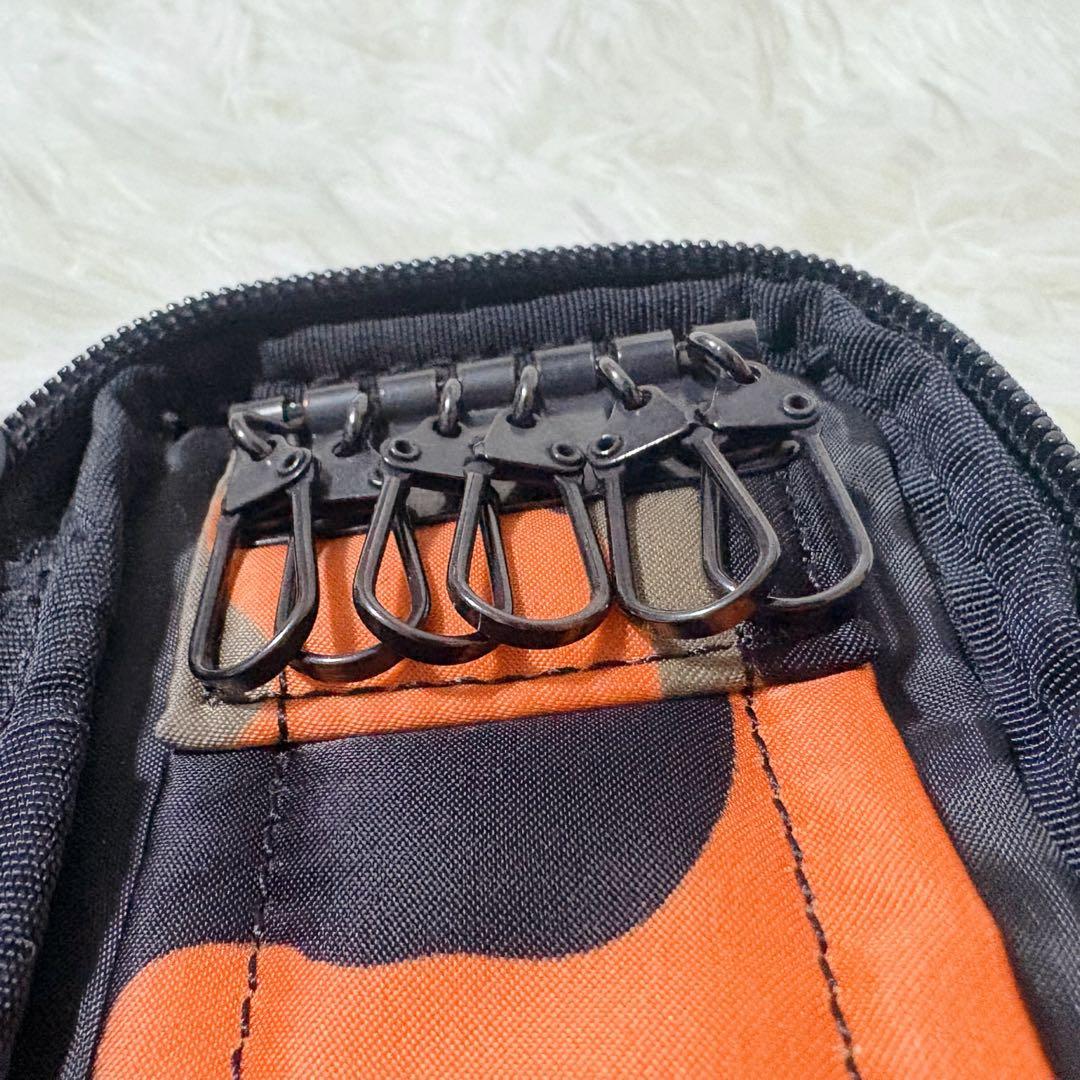 【美品】PORTER / PS CAMO キーケース パスケース カモフラ 黒