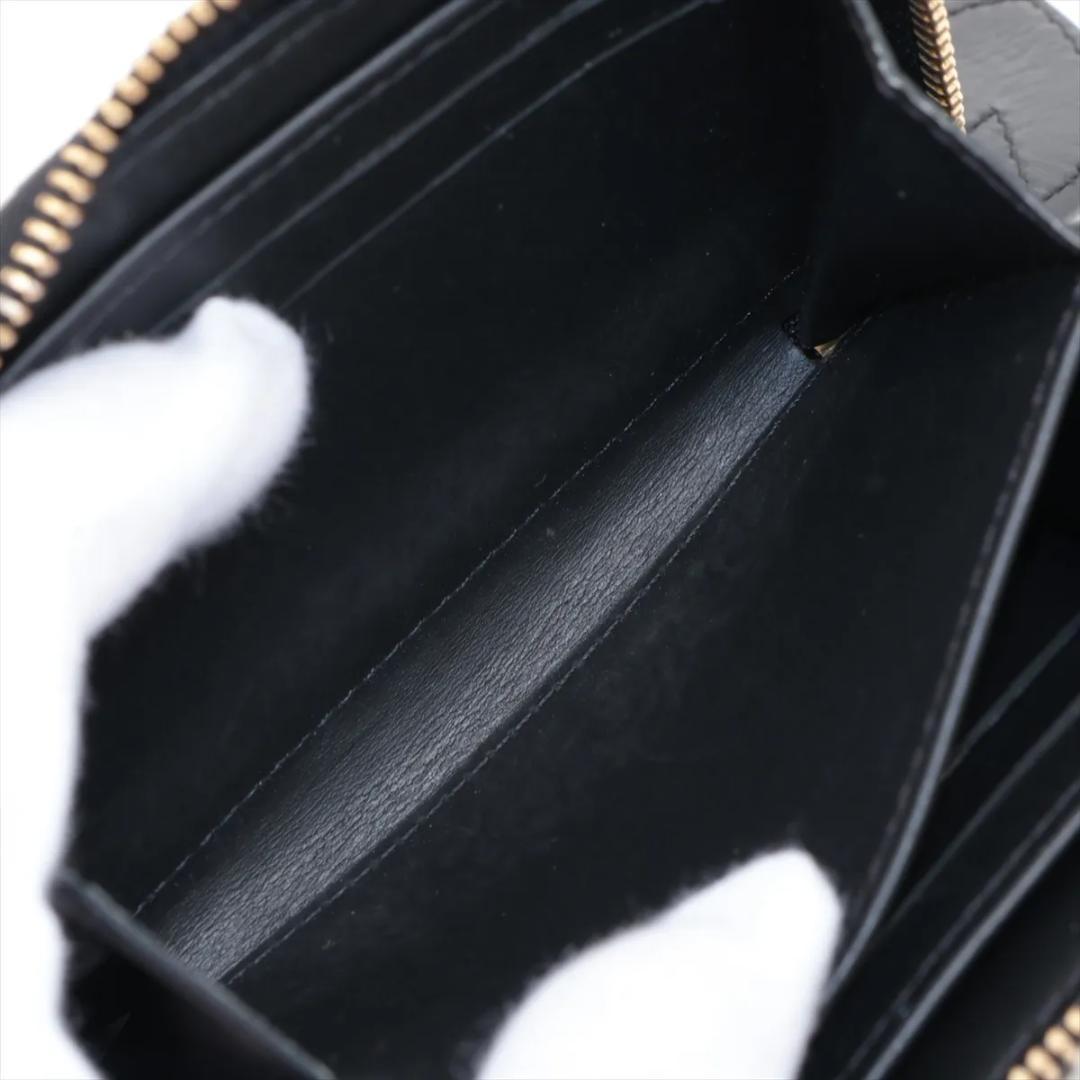 ルイヴィトン Since1854 ジッピー　パース M69997　黒×白