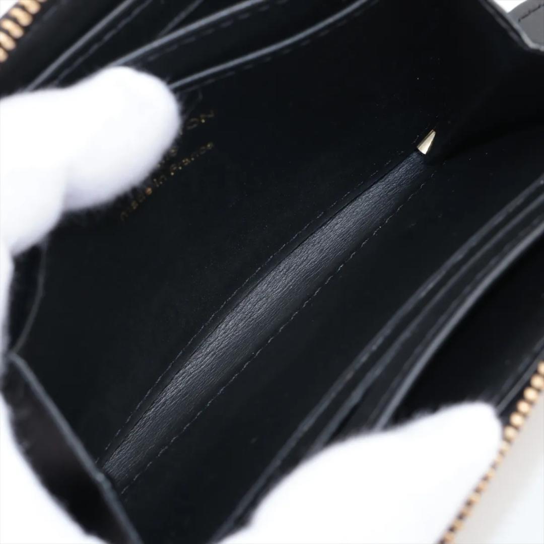 ルイヴィトン Since1854 ジッピー　パース M69997　黒×白